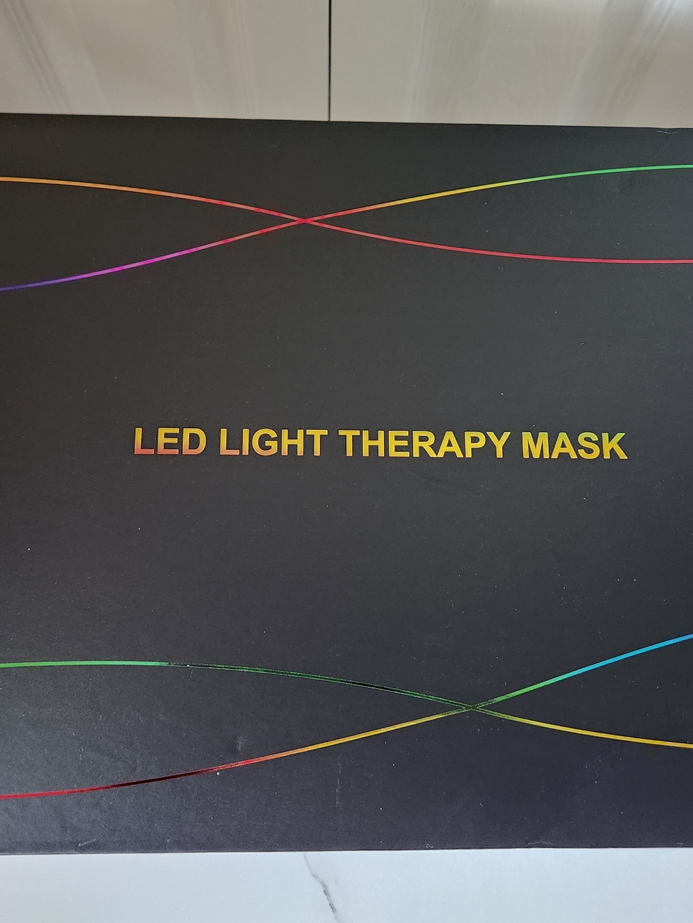 Red Light, LED Therapy Mask - Black